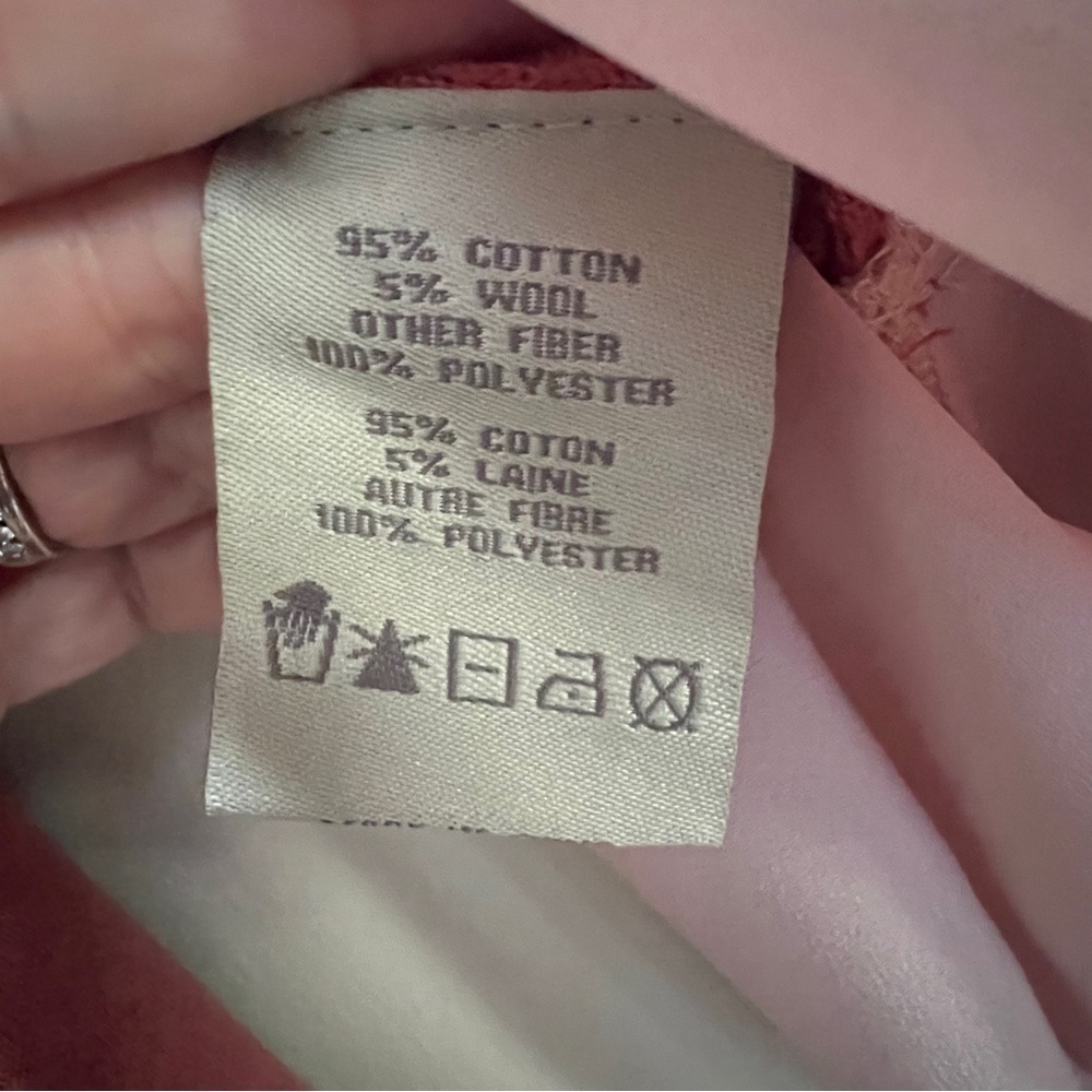 Charlie Paige Layered Poplin Blouse Top With Waist Tie Size Small - Picture 5 of 6